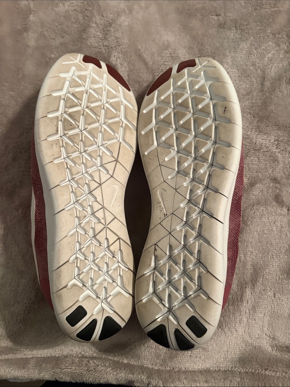Nike Athletic Sneakers in Burgundy - Picture 5 of 5
